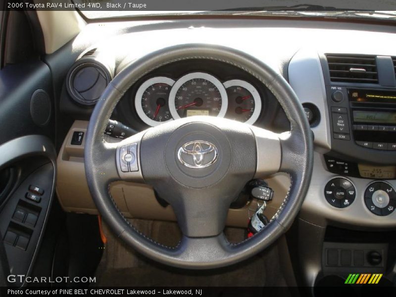 Black / Taupe 2006 Toyota RAV4 Limited 4WD