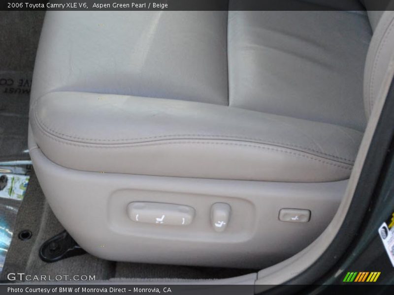 Aspen Green Pearl / Beige 2006 Toyota Camry XLE V6
