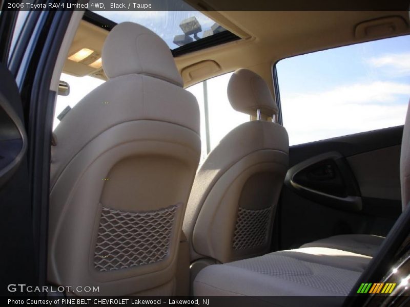 Black / Taupe 2006 Toyota RAV4 Limited 4WD
