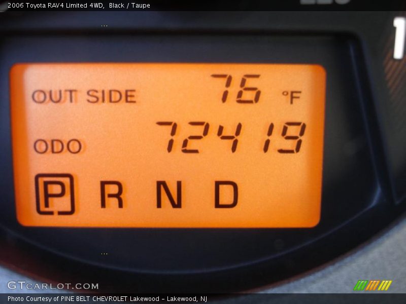 Black / Taupe 2006 Toyota RAV4 Limited 4WD
