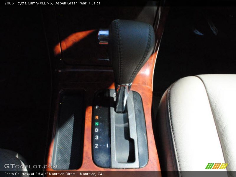 Aspen Green Pearl / Beige 2006 Toyota Camry XLE V6