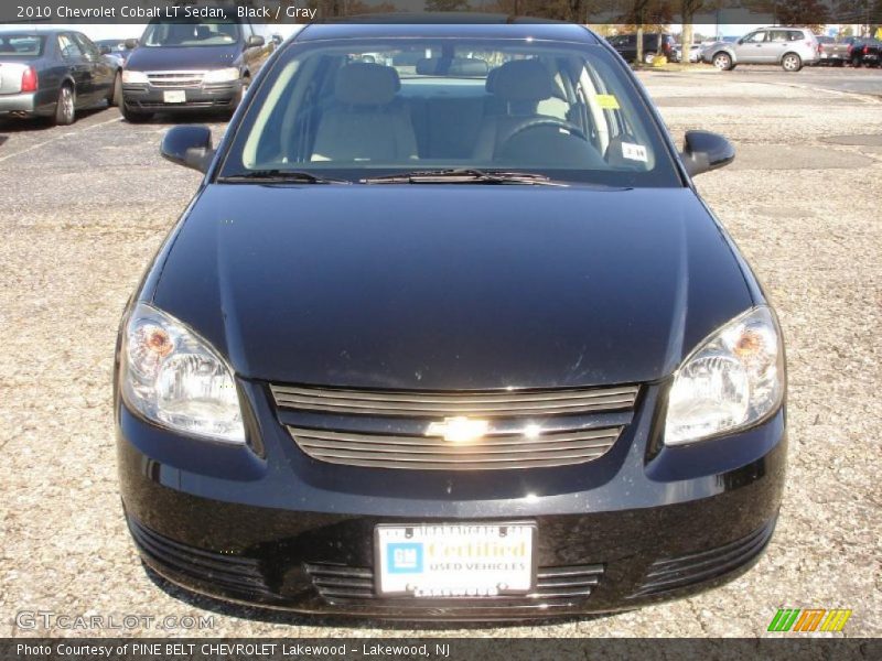Black / Gray 2010 Chevrolet Cobalt LT Sedan