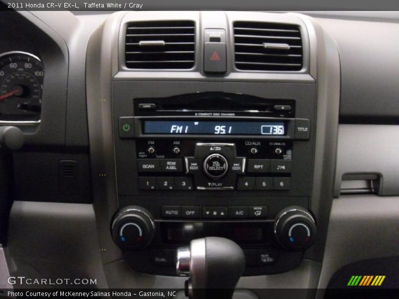 Controls of 2011 CR-V EX-L