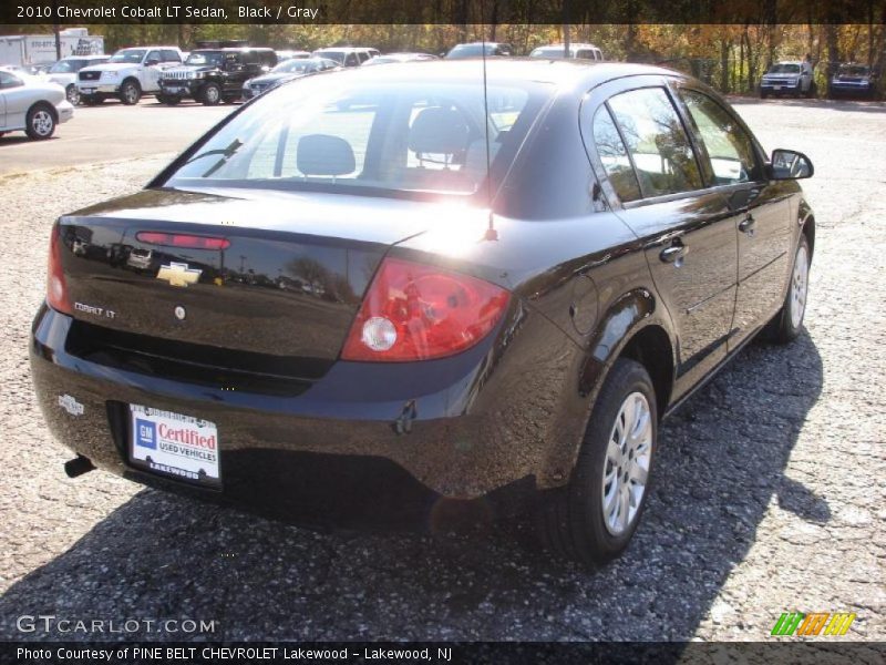 Black / Gray 2010 Chevrolet Cobalt LT Sedan