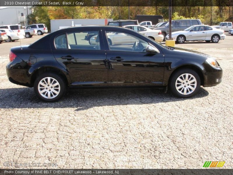 Black / Gray 2010 Chevrolet Cobalt LT Sedan