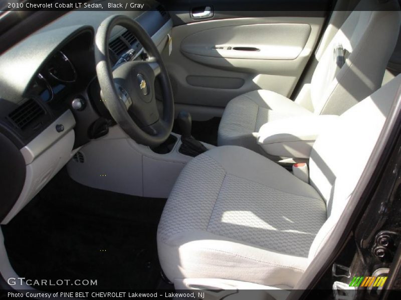 Black / Gray 2010 Chevrolet Cobalt LT Sedan