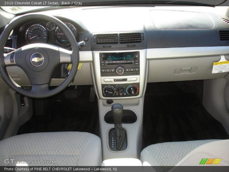 Black / Gray 2010 Chevrolet Cobalt LT Sedan