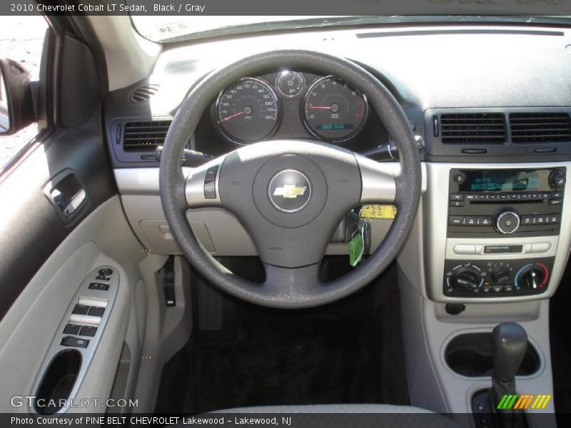 Black / Gray 2010 Chevrolet Cobalt LT Sedan