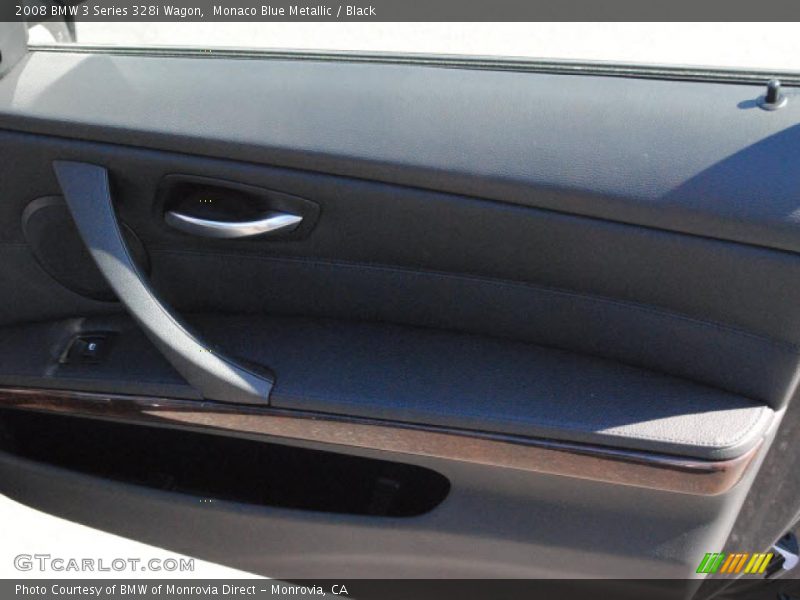 Monaco Blue Metallic / Black 2008 BMW 3 Series 328i Wagon