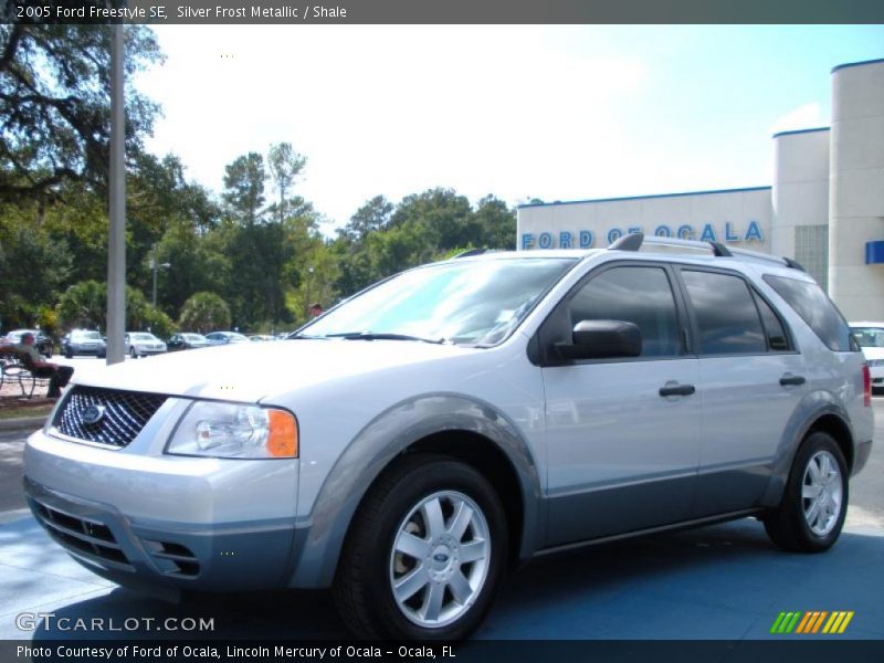 Silver Frost Metallic / Shale 2005 Ford Freestyle SE