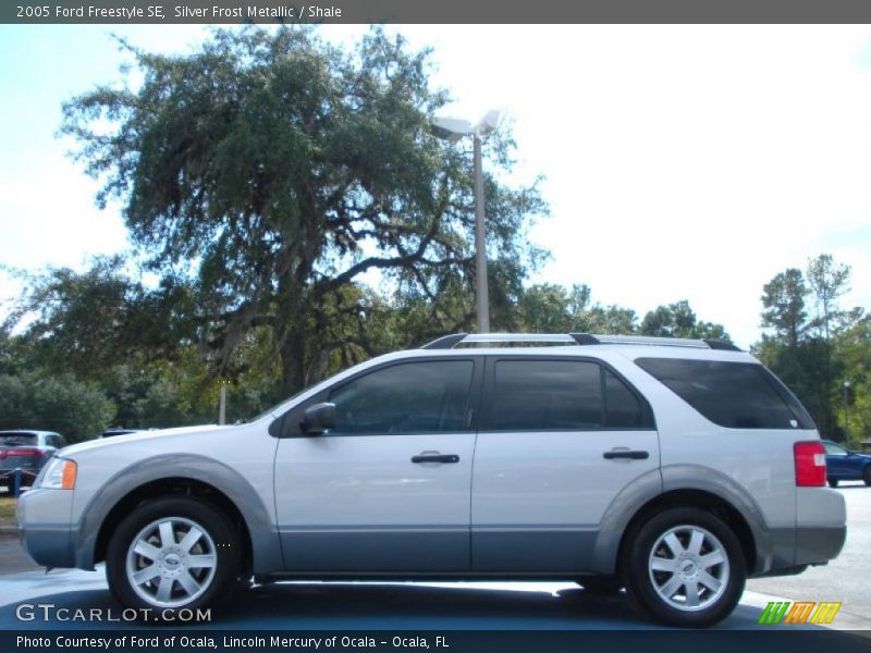 Silver Frost Metallic / Shale 2005 Ford Freestyle SE