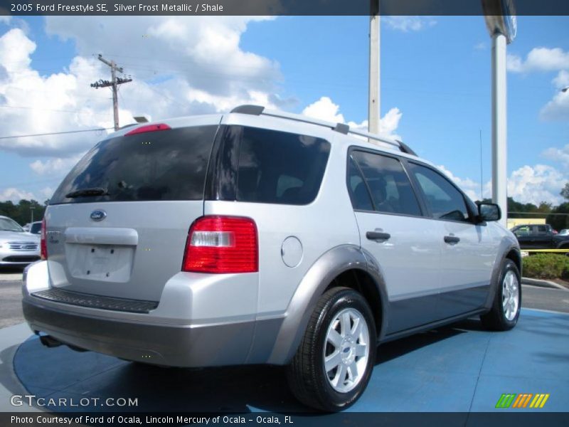 Silver Frost Metallic / Shale 2005 Ford Freestyle SE