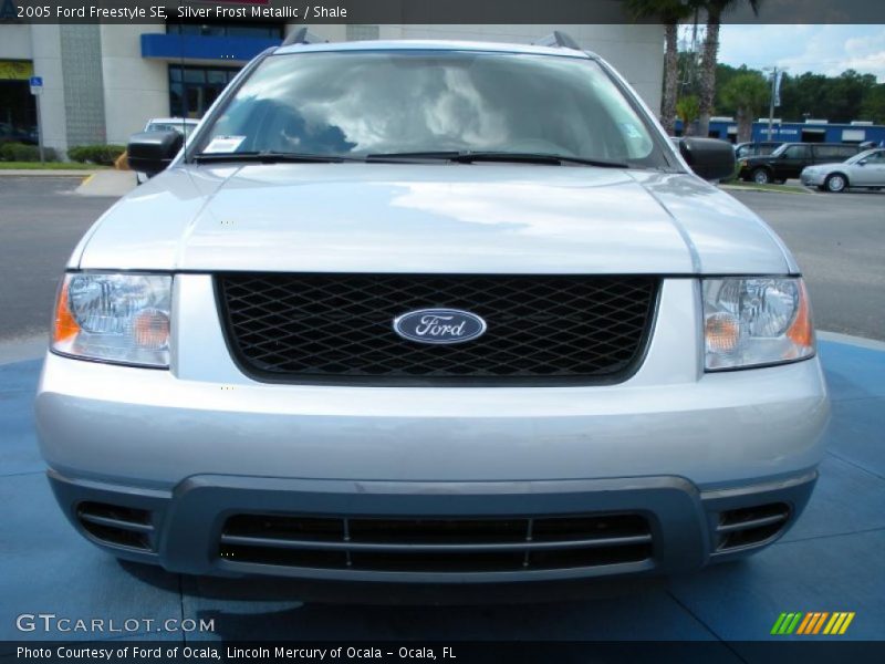 Silver Frost Metallic / Shale 2005 Ford Freestyle SE