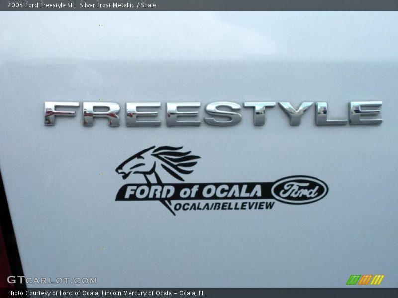Silver Frost Metallic / Shale 2005 Ford Freestyle SE