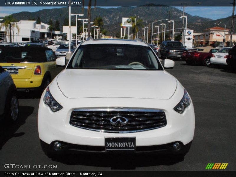 Moonlight White / Wheat 2009 Infiniti FX 35