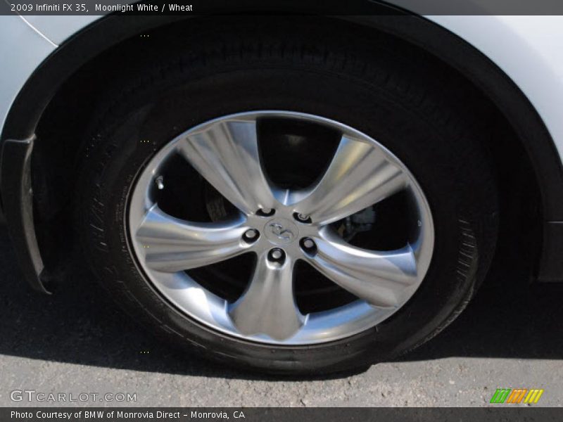 Moonlight White / Wheat 2009 Infiniti FX 35