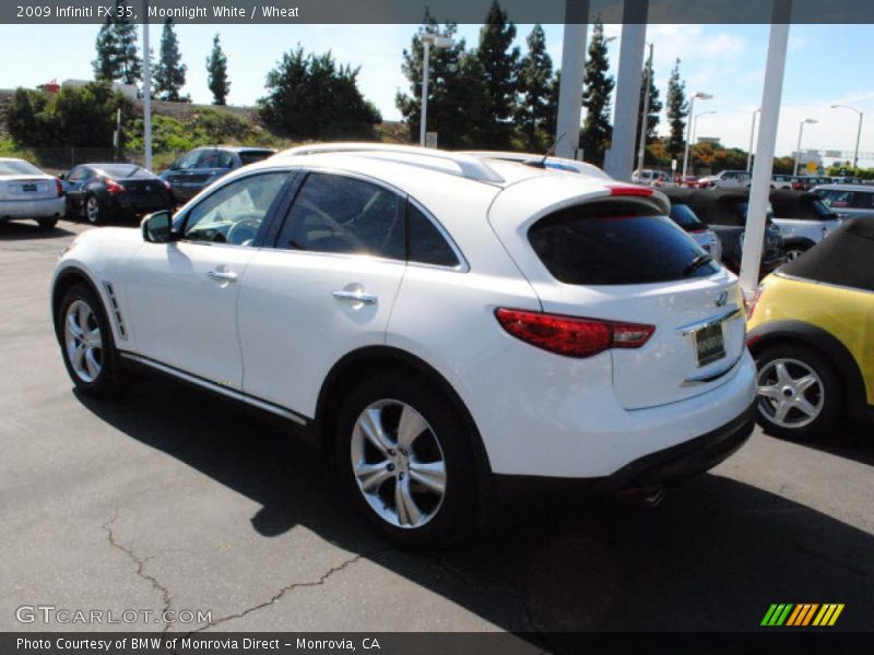 Moonlight White / Wheat 2009 Infiniti FX 35