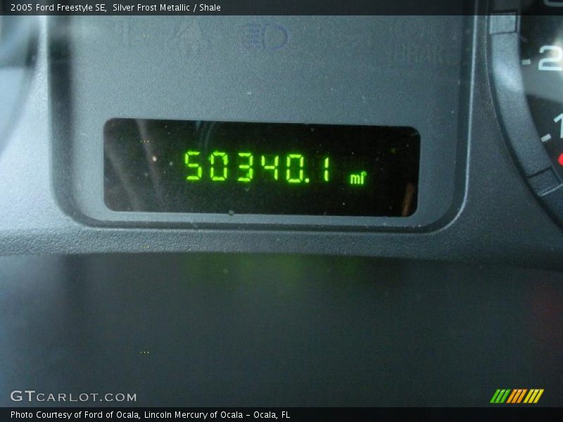 Silver Frost Metallic / Shale 2005 Ford Freestyle SE
