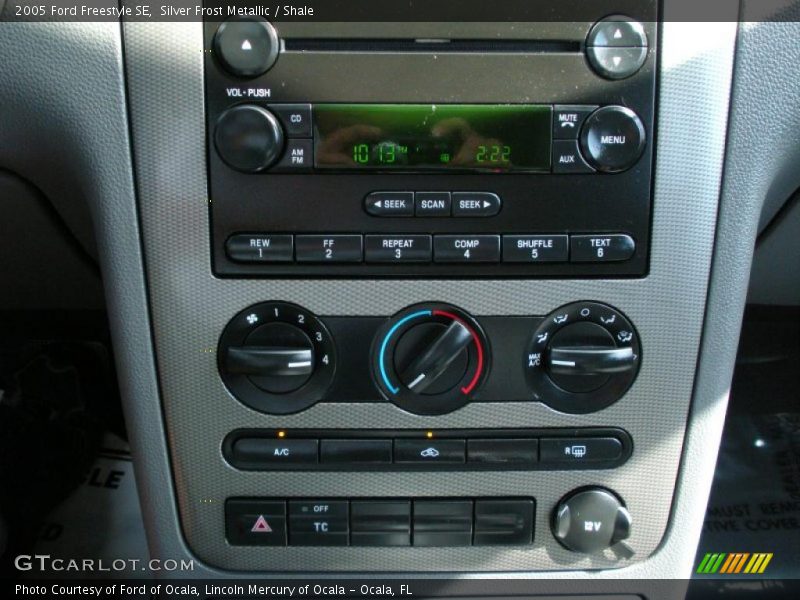 Controls of 2005 Freestyle SE