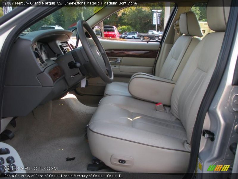 Smokestone Metallic / Medium Light Stone 2007 Mercury Grand Marquis GS