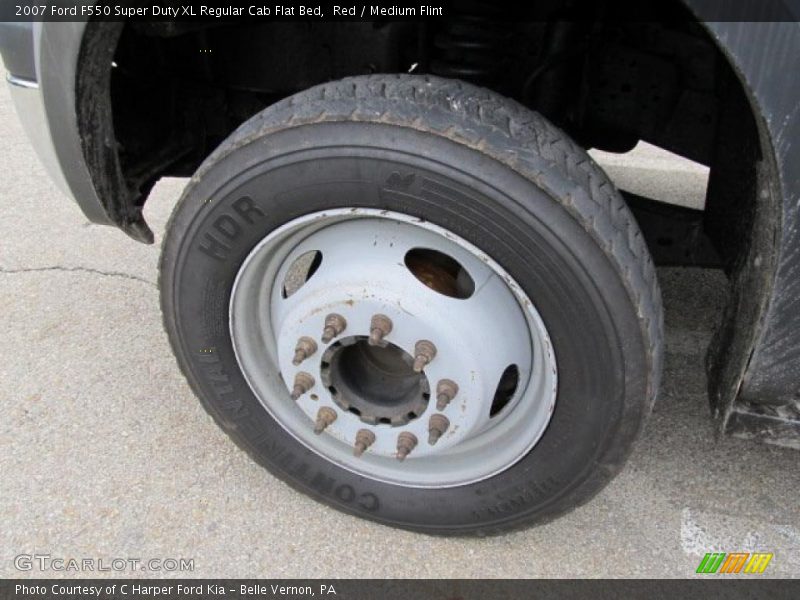  2007 F550 Super Duty XL Regular Cab Flat Bed Wheel
