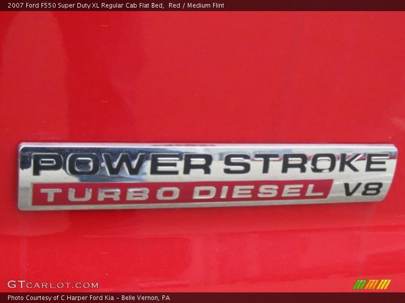  2007 F550 Super Duty XL Regular Cab Flat Bed Logo
