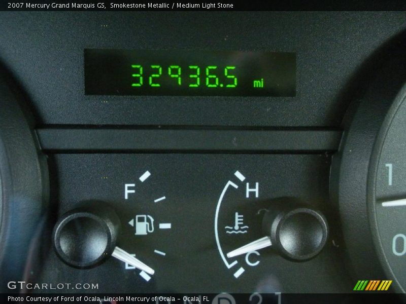 Smokestone Metallic / Medium Light Stone 2007 Mercury Grand Marquis GS