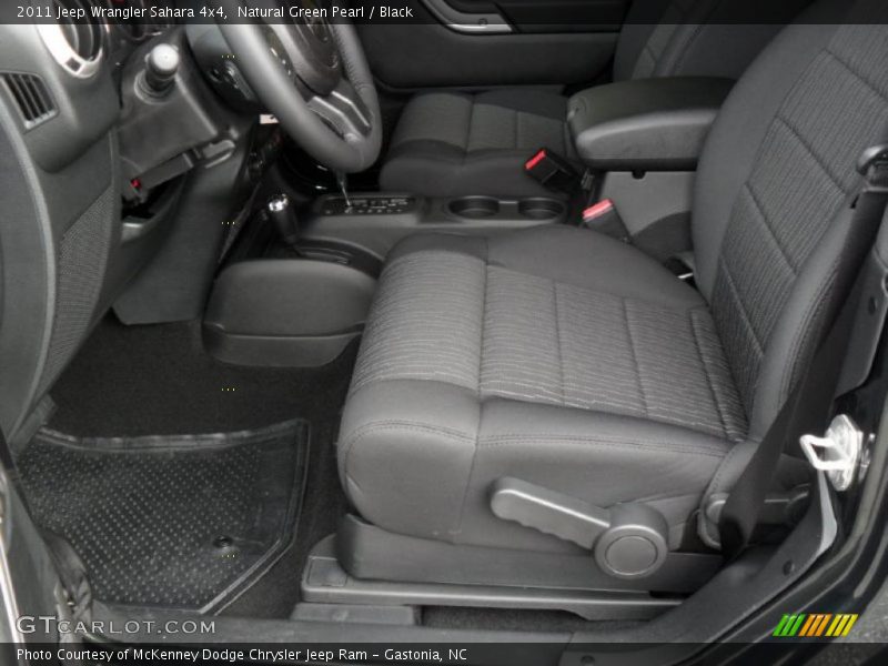 Natural Green Pearl / Black 2011 Jeep Wrangler Sahara 4x4