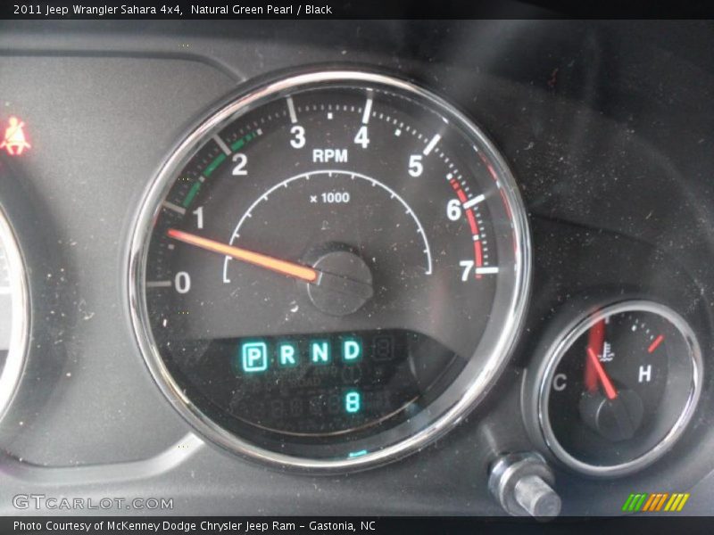 Natural Green Pearl / Black 2011 Jeep Wrangler Sahara 4x4