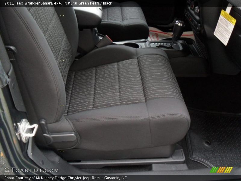 Natural Green Pearl / Black 2011 Jeep Wrangler Sahara 4x4