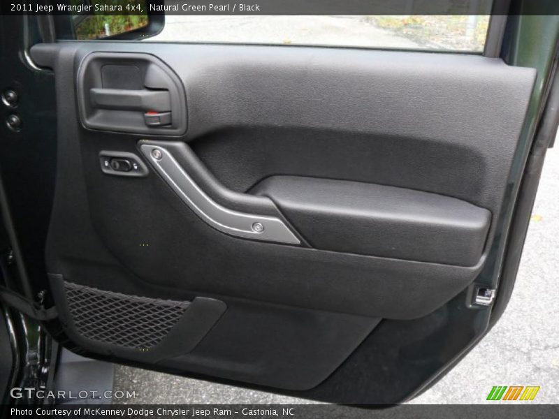 Natural Green Pearl / Black 2011 Jeep Wrangler Sahara 4x4