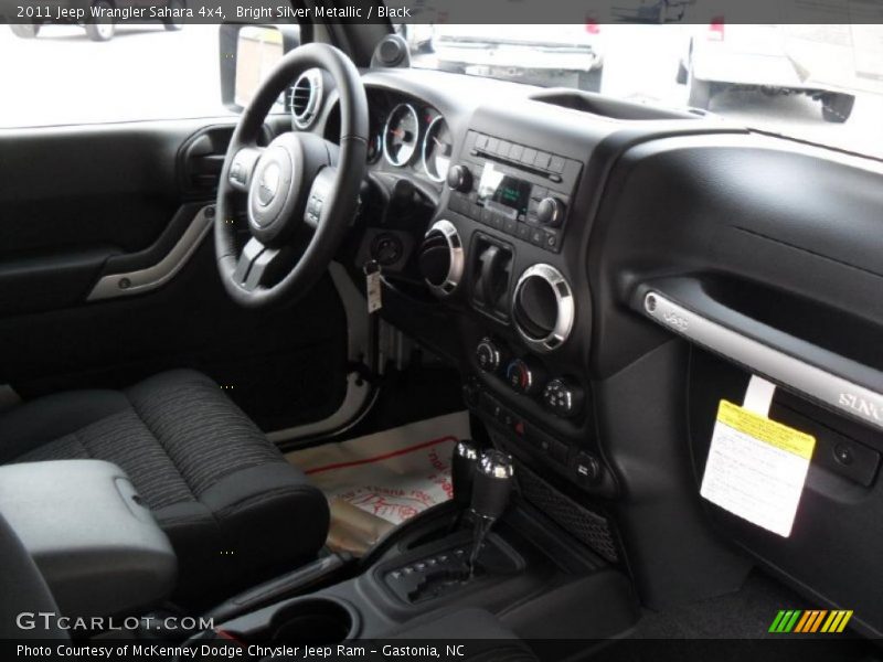 Dashboard of 2011 Wrangler Sahara 4x4