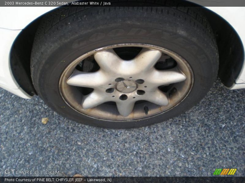 Alabaster White / Java 2003 Mercedes-Benz C 320 Sedan
