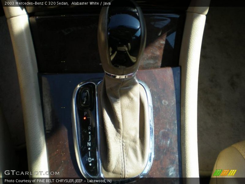 Alabaster White / Java 2003 Mercedes-Benz C 320 Sedan