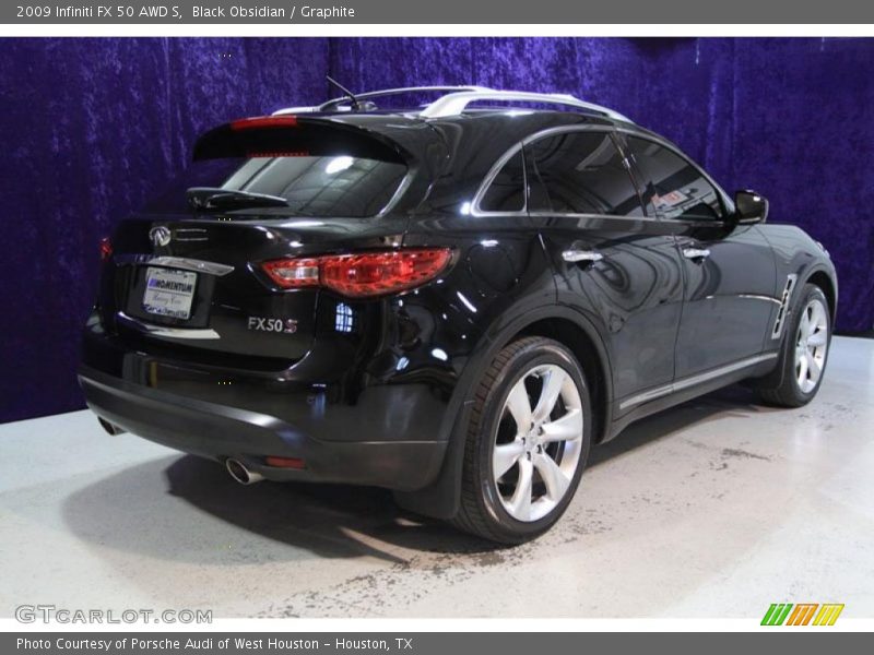 Black Obsidian / Graphite 2009 Infiniti FX 50 AWD S