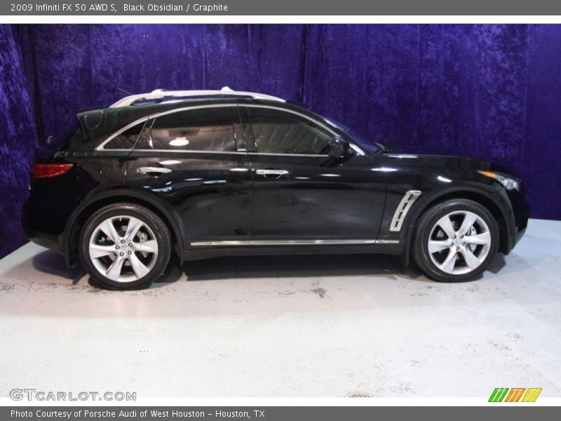 Black Obsidian / Graphite 2009 Infiniti FX 50 AWD S