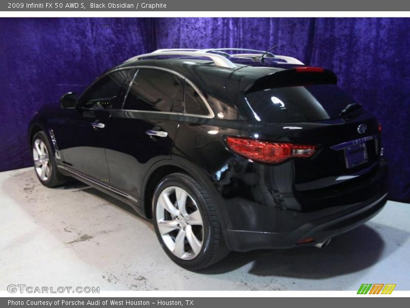 Black Obsidian / Graphite 2009 Infiniti FX 50 AWD S