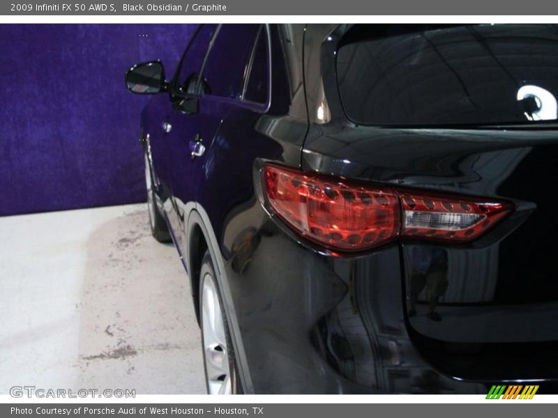 Black Obsidian / Graphite 2009 Infiniti FX 50 AWD S