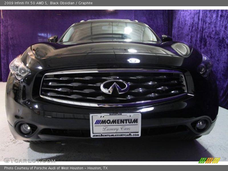 Black Obsidian / Graphite 2009 Infiniti FX 50 AWD S