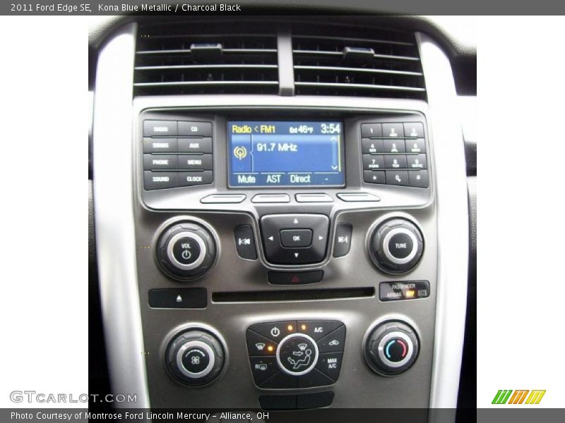 Controls of 2011 Edge SE