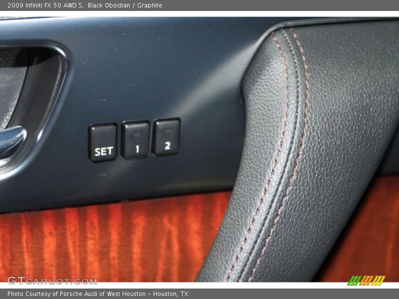 Black Obsidian / Graphite 2009 Infiniti FX 50 AWD S