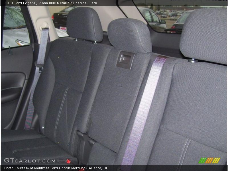 Kona Blue Metallic / Charcoal Black 2011 Ford Edge SE