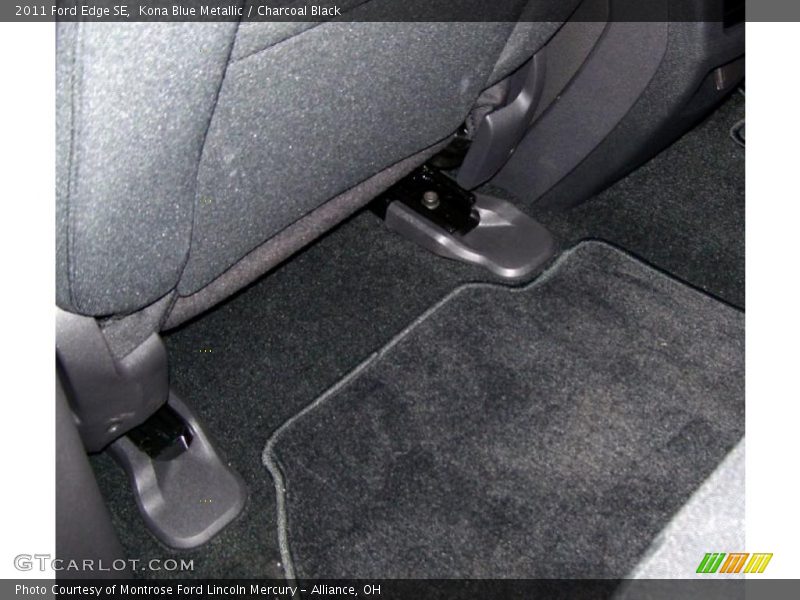 Kona Blue Metallic / Charcoal Black 2011 Ford Edge SE
