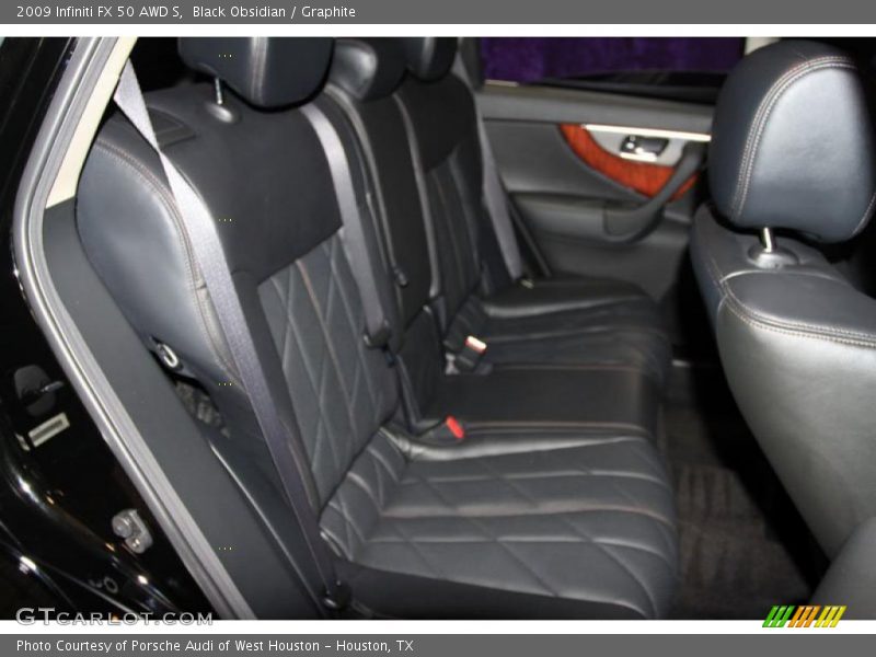  2009 FX 50 AWD S Graphite Interior