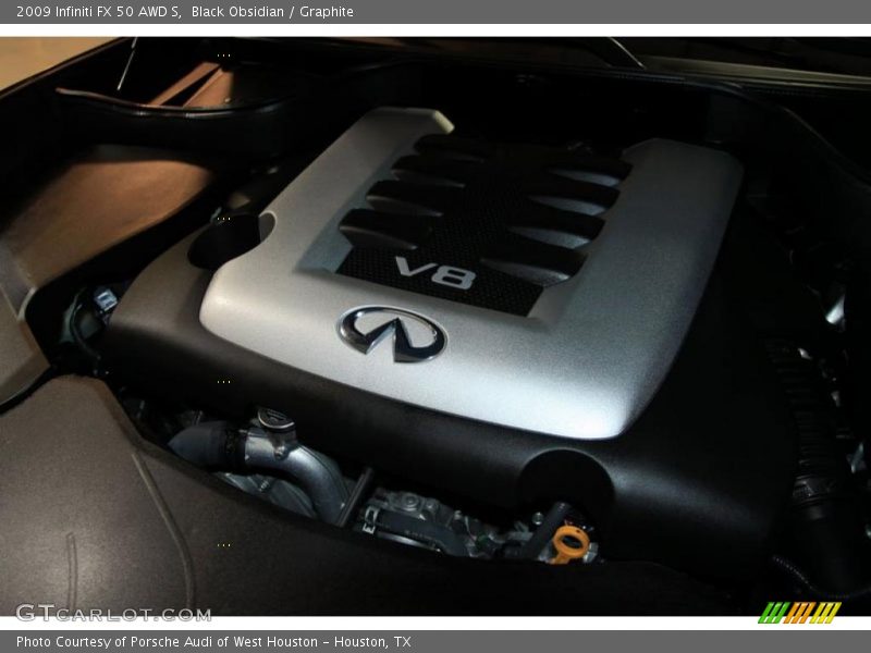 Black Obsidian / Graphite 2009 Infiniti FX 50 AWD S