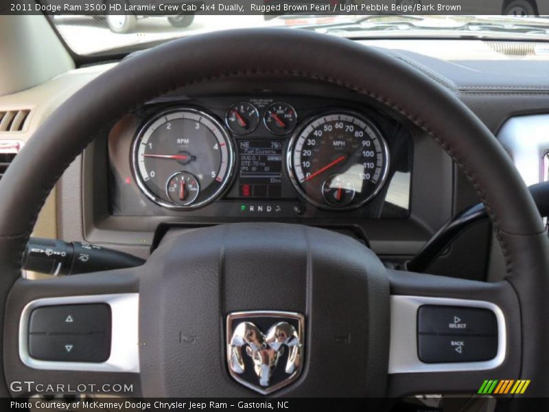 Controls of 2011 Ram 3500 HD Laramie Crew Cab 4x4 Dually