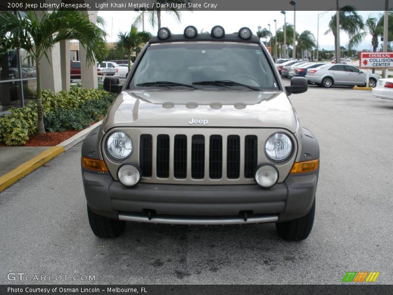 Light Khaki Metallic / Dark/Light Slate Gray 2006 Jeep Liberty Renegade