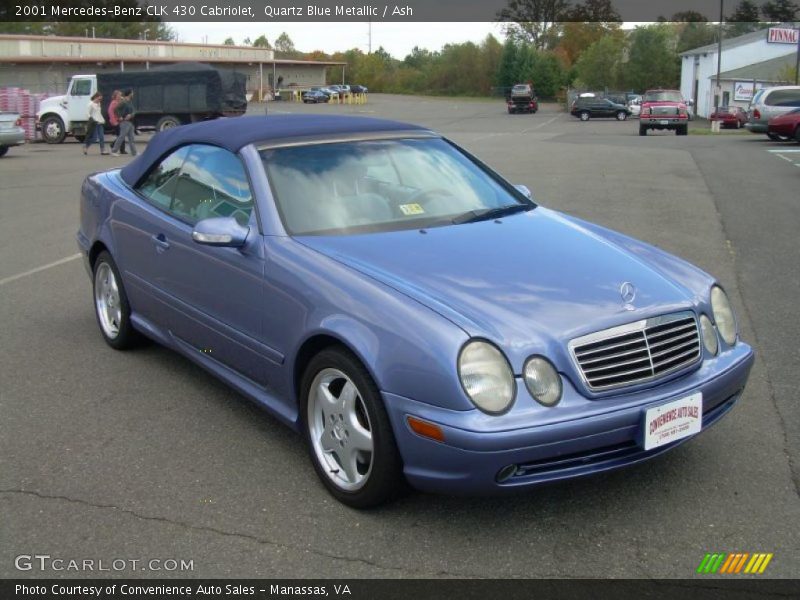 Front 3/4 View of 2001 CLK 430 Cabriolet
