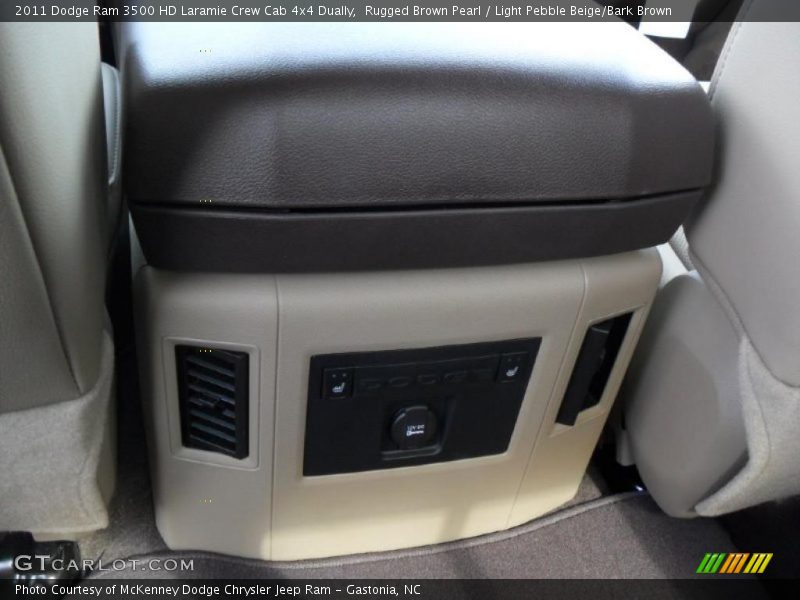 Rugged Brown Pearl / Light Pebble Beige/Bark Brown 2011 Dodge Ram 3500 HD Laramie Crew Cab 4x4 Dually