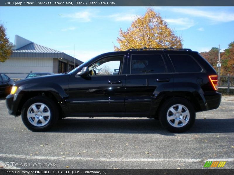 Black / Dark Slate Gray 2008 Jeep Grand Cherokee Laredo 4x4